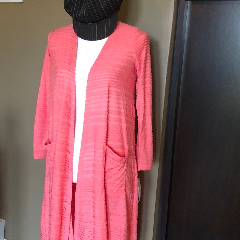 Lularoe XS Sarah Coral Pink NWT